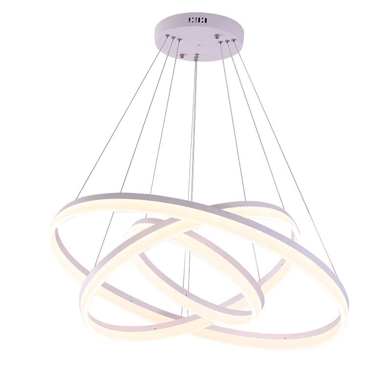 Люстра Chandeliers Rings White Белый Люстра Chandeliers Rings White Белый в Барнауле | Loft Concept