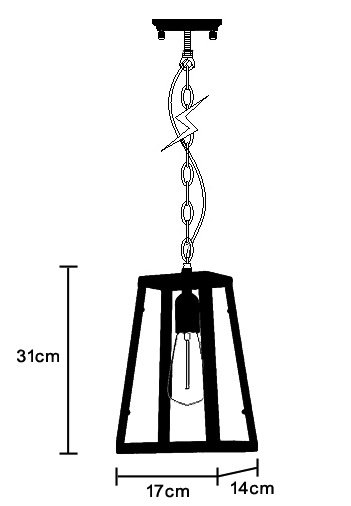 Подвесной светильник Loft Industrial Ortogonal pendant Brass в Барнауле