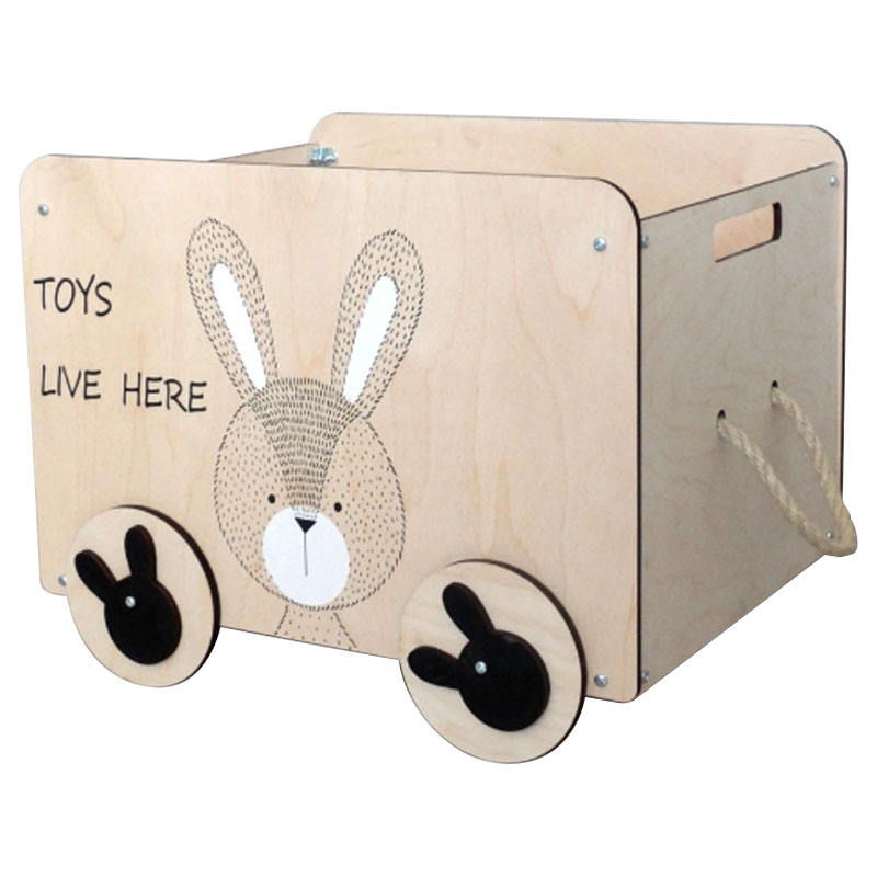 Ящик Wooden Box Bunny Ящик Wooden Box Bunny в Барнауле | Loft Concept
