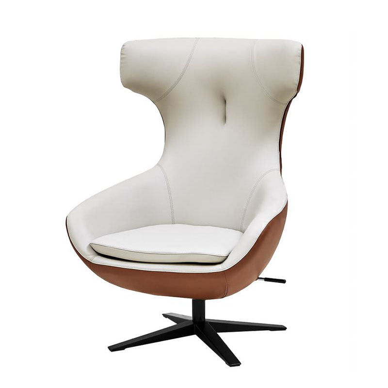 Кресло Alessio Chair Коричневый Белый Кресло Alessio Chair Коричневый Белый в Барнауле | Loft Concept