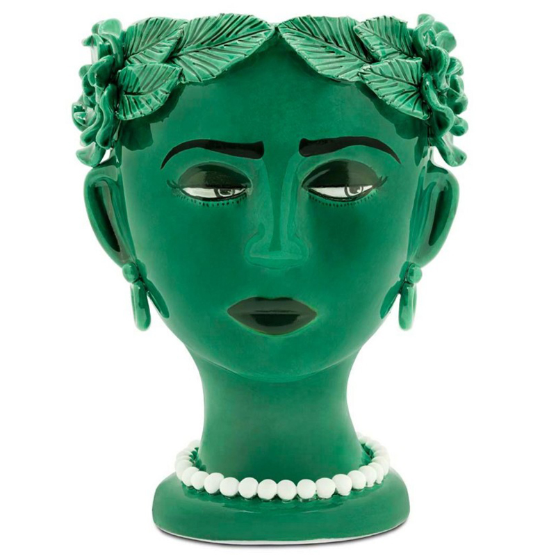 Ваза Vase Selva Anger Green Зеленый Ваза Vase Selva Anger Green Зеленый в Барнауле | Loft Concept