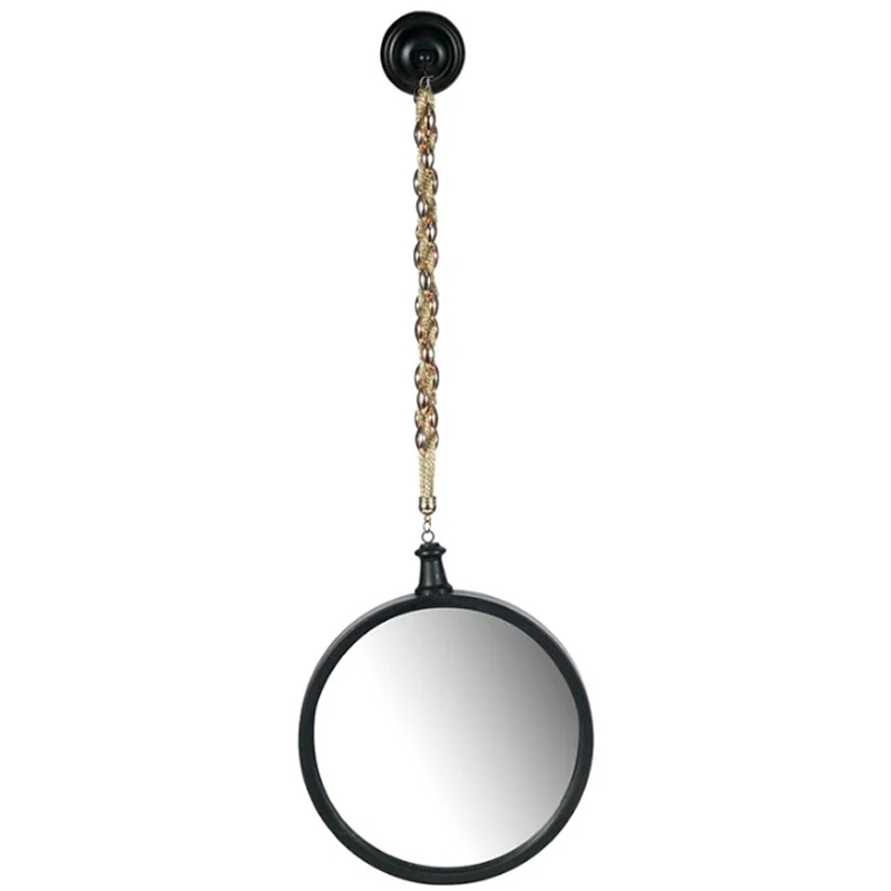 Зеркало Mirror On A Chain Черный в Барнауле | Loft Concept 