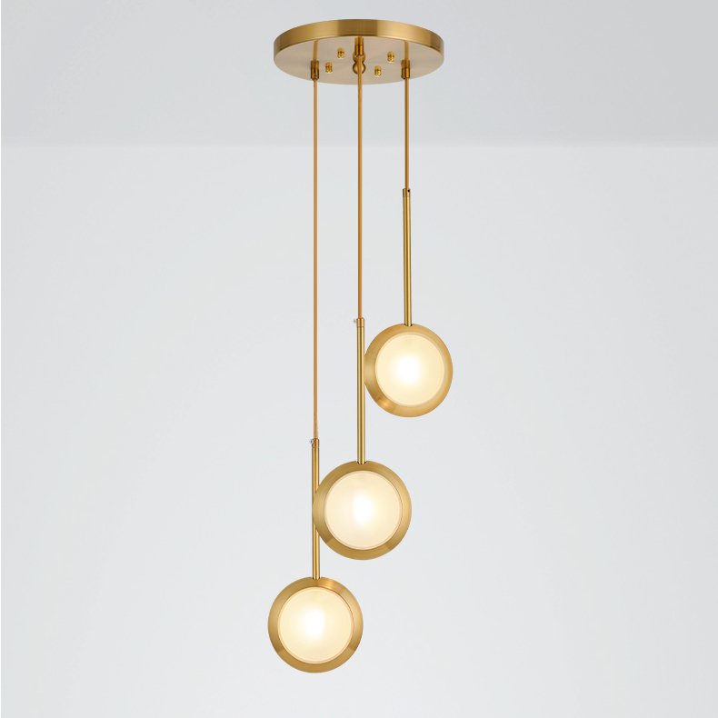Светильник HOOP LED ceiling light Золотой в Барнауле | Loft Concept 