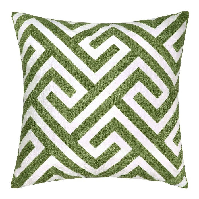 Декоративная подушка Green Ornament #3 Декоративная подушка Green Ornament #3 в Барнауле | Loft Concept