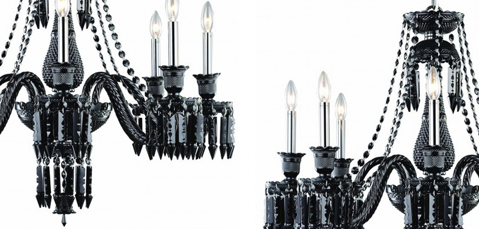 Люстра BACCARAT Zenith Midnight Chandelier 8 Люстра BACCARAT Zenith Midnight Chandelier 8 - Loft-Concept в Барнауле