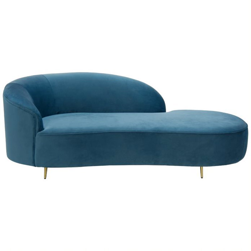 Диван Salvaire Lounge Sofa blue Синий Диван Salvaire Lounge Sofa blue Синий в Барнауле | Loft Concept