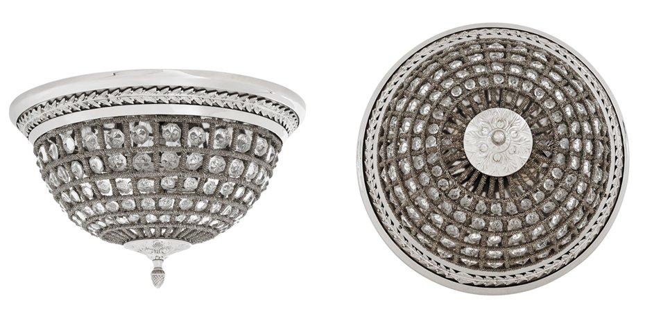 Потолочный светильник Ceiling Lamp Kasbah Nickel Потолочный светильник Ceiling Lamp Kasbah Nickel - Loft-Concept в Барнауле