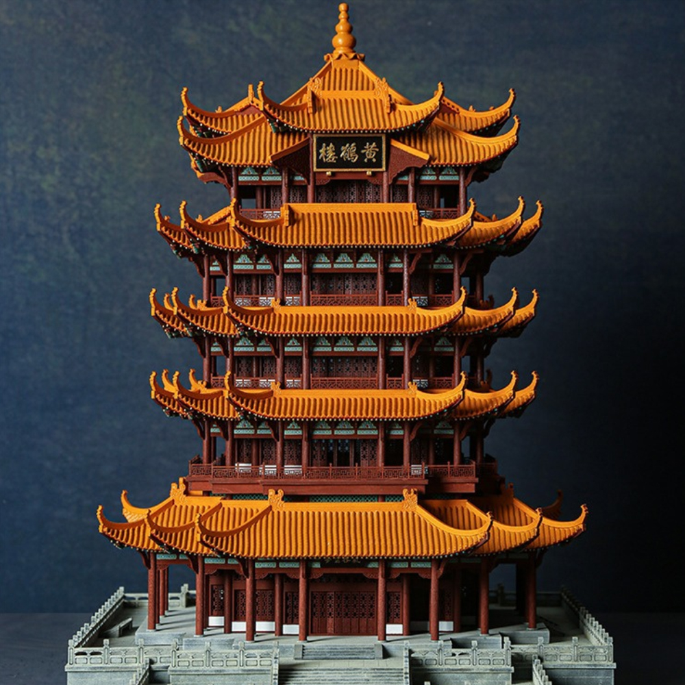 Макет Башня Жёлтого журавля Знаменитая Китайская архитектура - фото №1