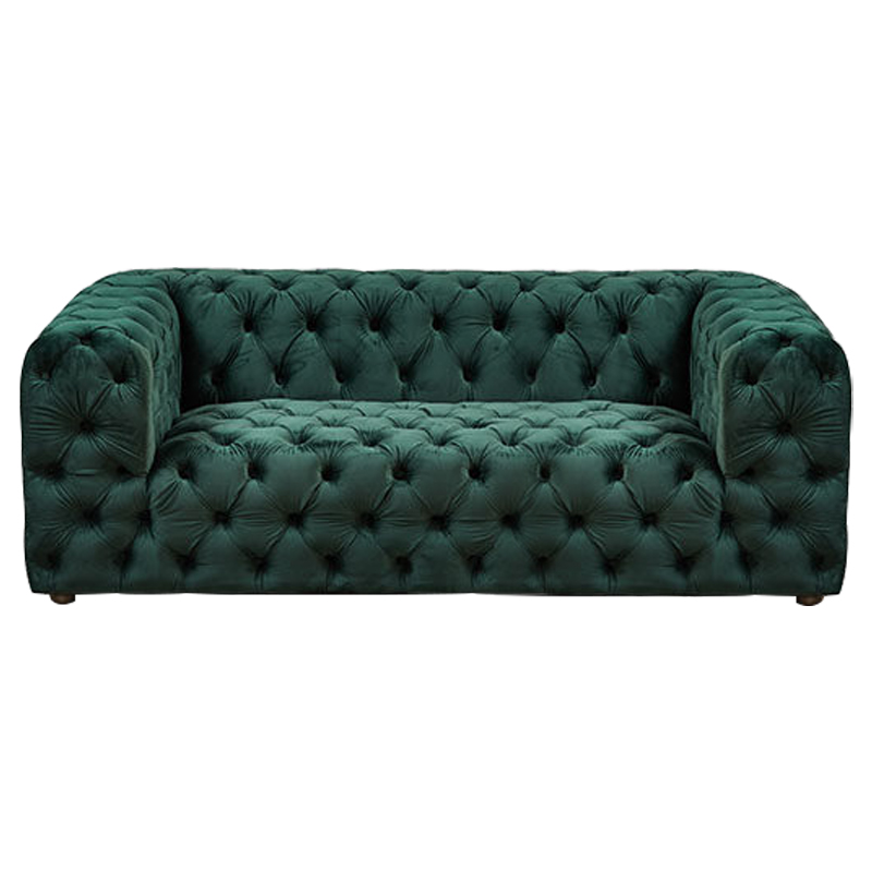 Диван Green Soho Tufted Sofa Зеленый Зеленый в Барнауле | Loft Concept 