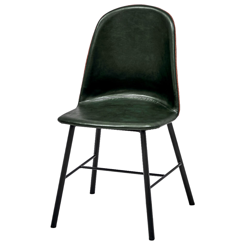Стул Archie Chair Черный Зеленый Коричневый Стул Archie Chair Черный Зеленый Коричневый в Барнауле | Loft Concept