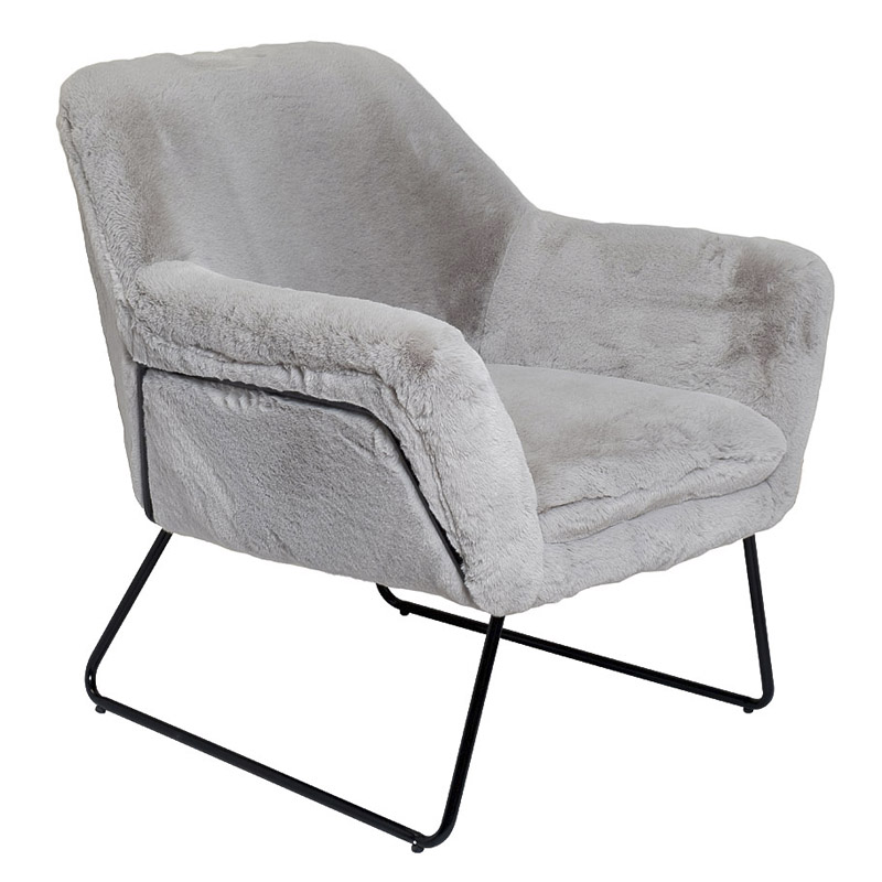 Кресло Bevin Armchair Серый Кресло Bevin Armchair Серый в Барнауле | Loft Concept