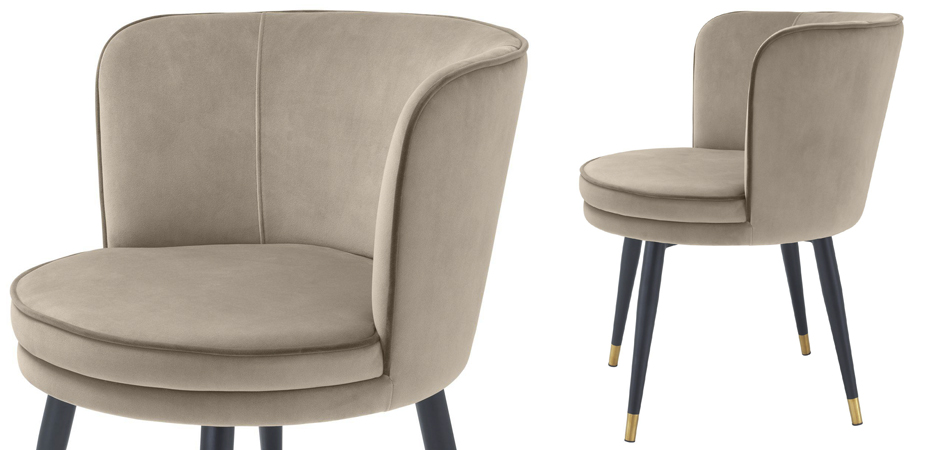 Стул Eichholtz Dining Chair Grenada greige Стул Eichholtz Dining Chair Grenada greige - Loft-Concept в Барнауле