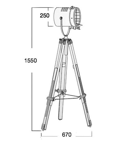 Торшер Spotlight Lofter Steel Торшер Spotlight Lofter Steel в Барнауле