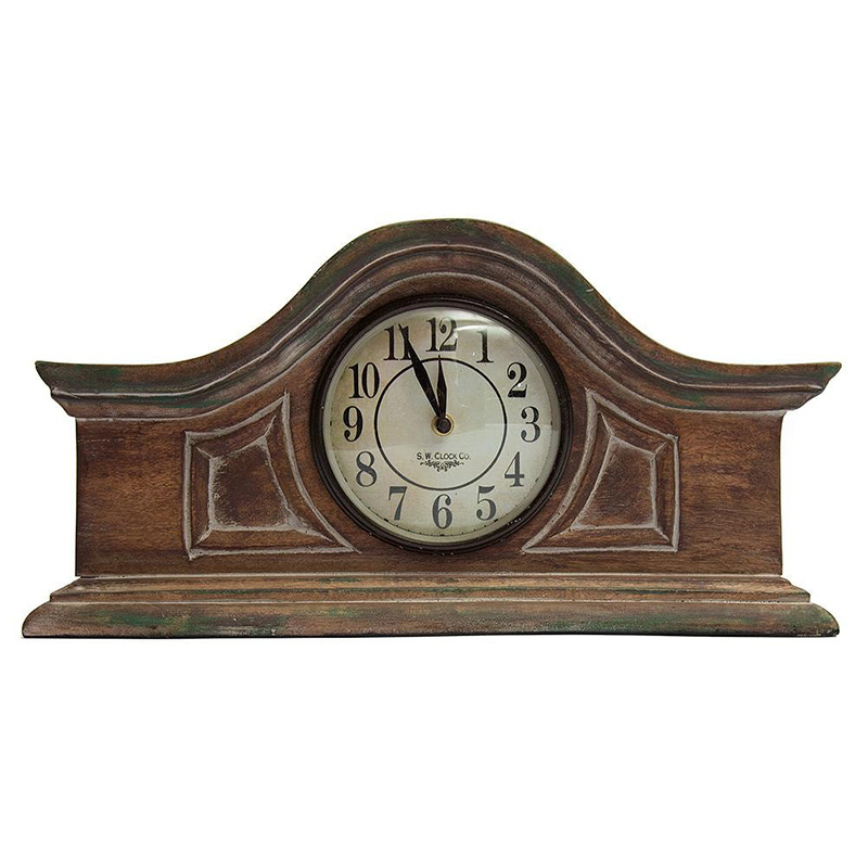 Настольные часы Classic Table Clock mango tree Древесина Настольные часы Classic Table Clock mango tree Древесина в Барнауле | Loft Concept