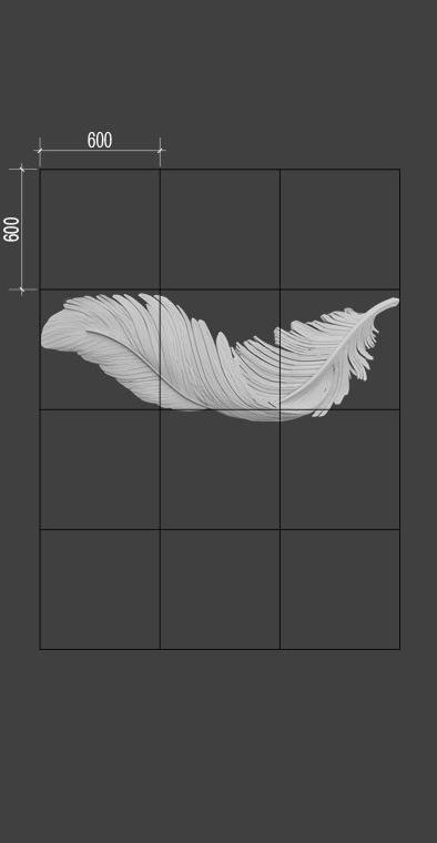 Барельеф FEATHER Барельеф FEATHER в Барнауле