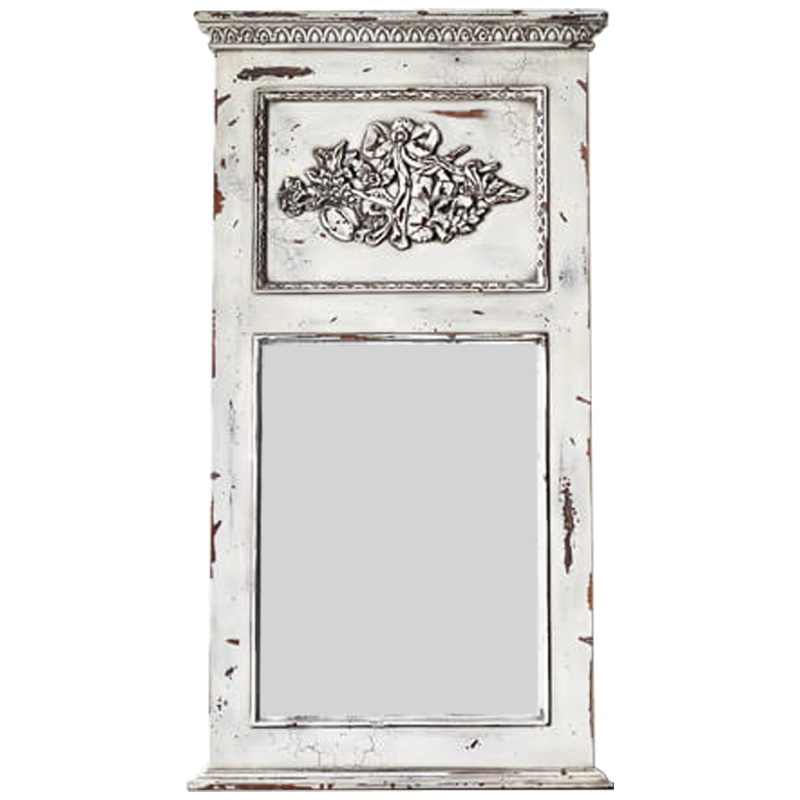 Зеркало Appel Mirror White Белый винтажная патина Зеркало Appel Mirror White Белый винтажная патина в Барнауле | Loft Concept