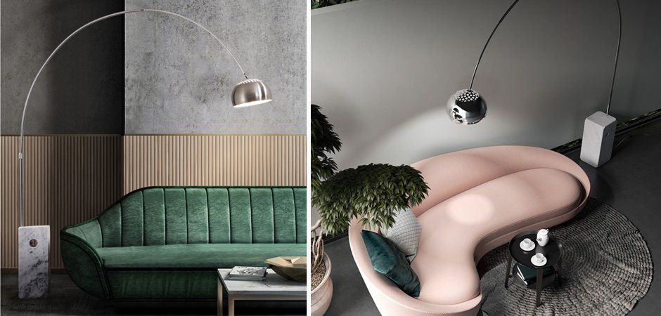 Торшер Flo Arco Торшер Flo Arco - Loft-Concept в Барнауле