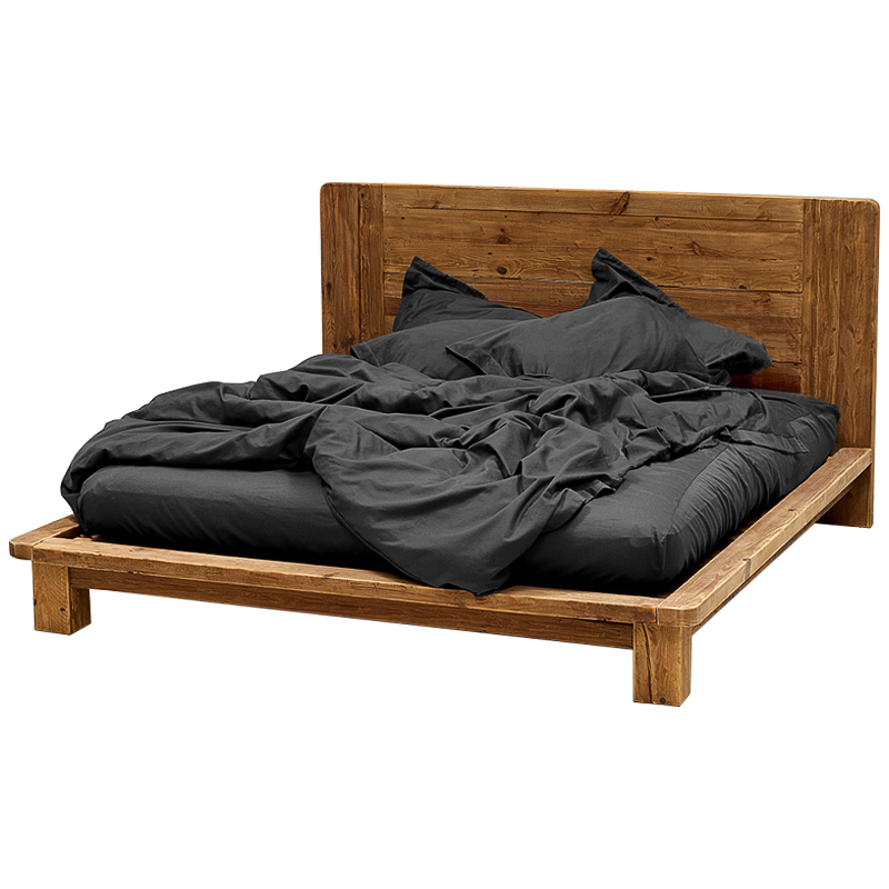 Кровать в стиле лофт из массива сосны Terence Bed Древесина Кровать в стиле лофт из массива сосны Terence Bed Древесина в Барнауле | Loft Concept
