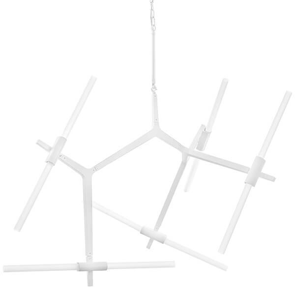Люстра Агнес Chandelier White 10 Белый Люстра Агнес Chandelier White 10 Белый в Барнауле | Loft Concept
