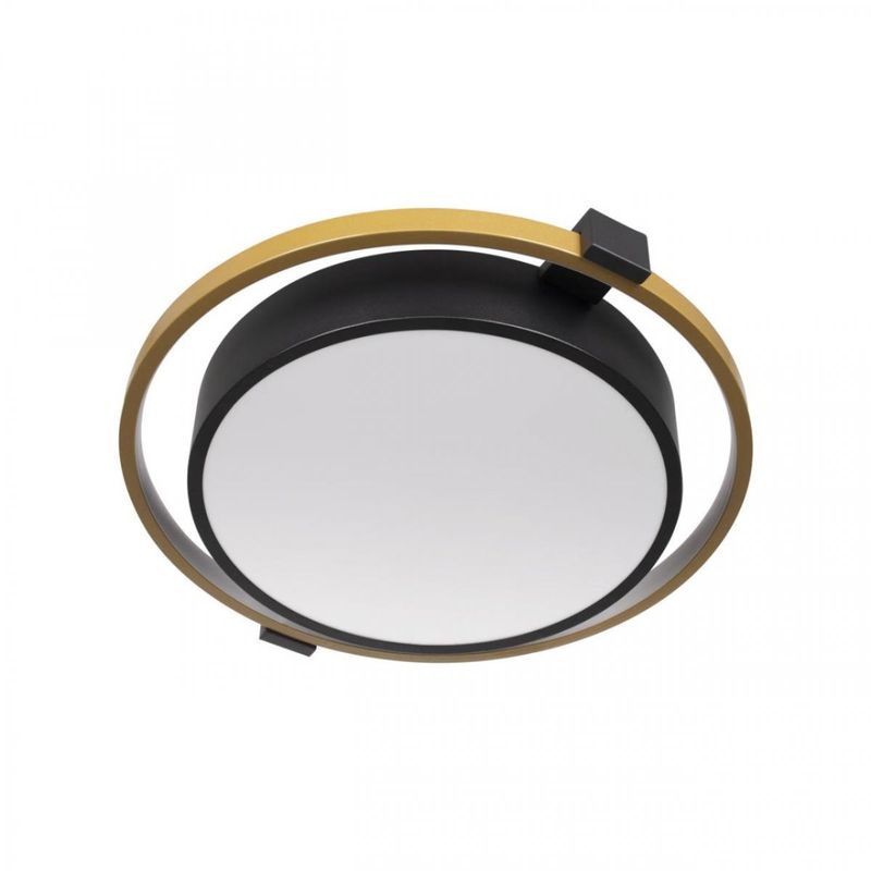 Потолочный светильник Gold Round Saturn Черный Золотой Потолочный светильник Gold Round Saturn Черный Золотой в Барнауле | Loft Concept