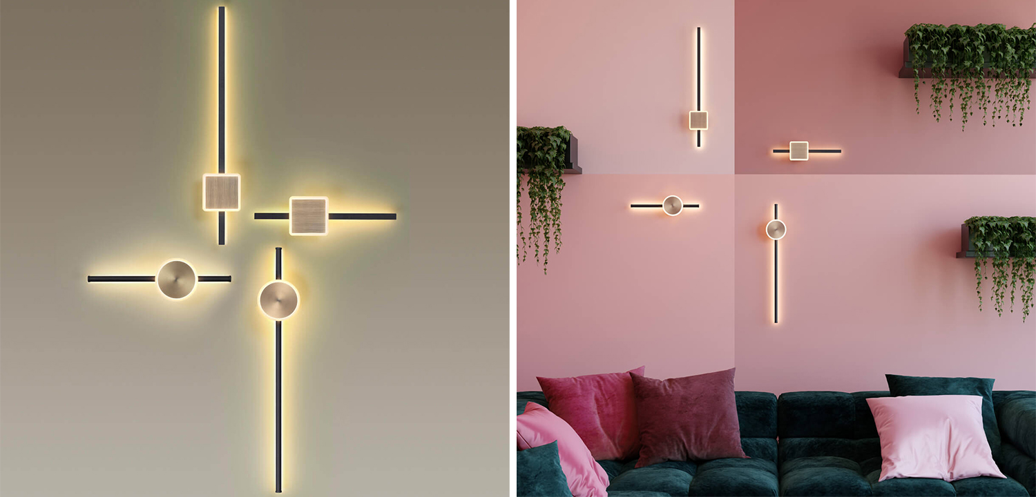 Бра Barrette Circle Sconce 70 - фото
