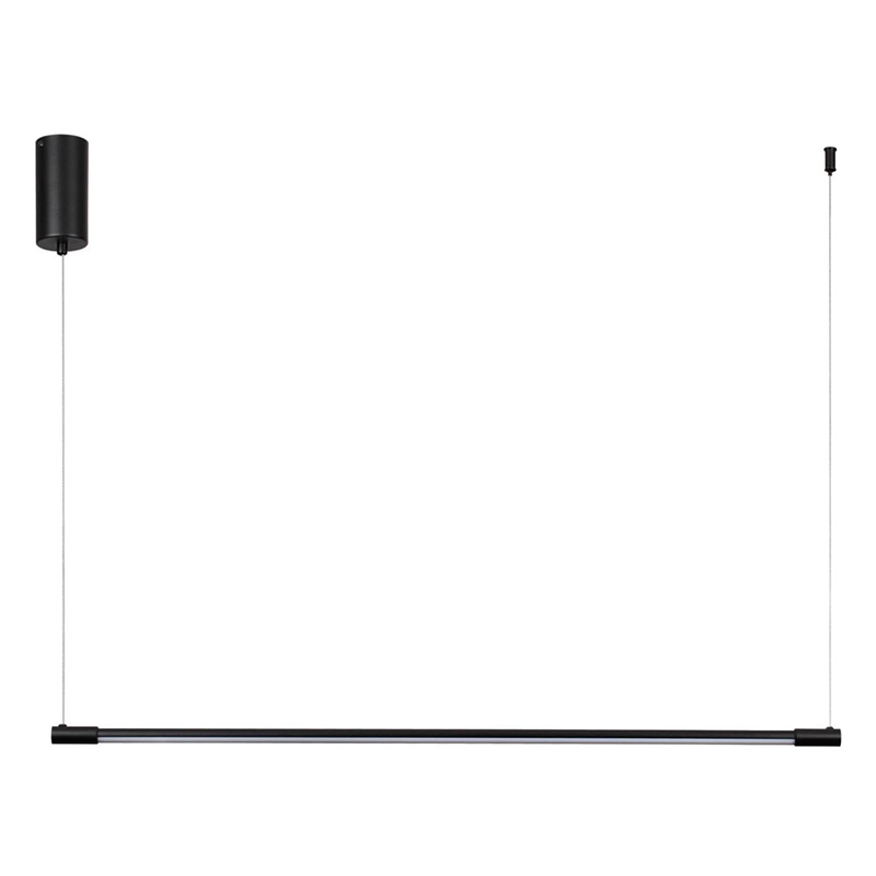 Подвесной светильник Trumpet Tube Black Linear Черный Белый Подвесной светильник Trumpet Tube Black Linear Черный Белый в Барнауле | Loft Concept