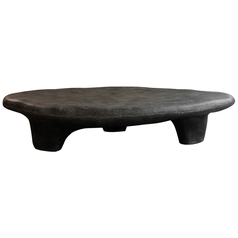Кофейный стол Stone Coffee Table Black Черный Кофейный стол Stone Coffee Table Black Черный в Барнауле | Loft Concept