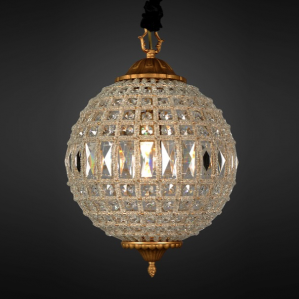 Люстра RH 19th c. Casbah Crystal Pendant 32 Темная бронза винтаж Люстра RH 19th c. Casbah Crystal Pendant 32 Темная бронза винтаж в Барнауле | Loft Concept
