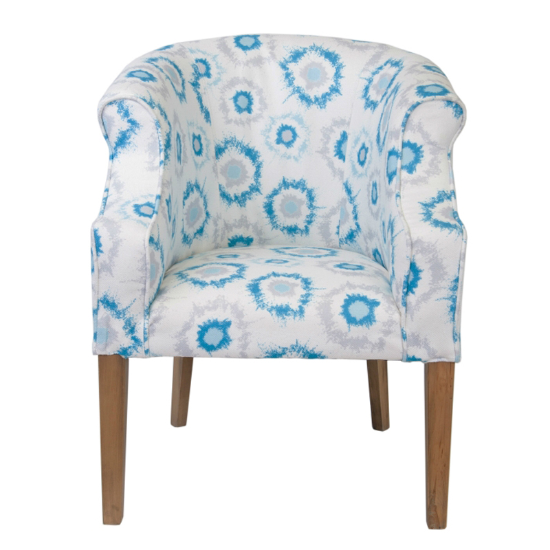 Кресло Lorentine Armchair Синий Голубой Кресло Lorentine Armchair Синий Голубой в Барнауле | Loft Concept