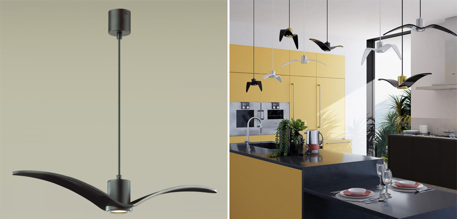 Подвесной светильник Seagull Scope черный Подвесной светильник Seagull Scope черный - Loft-Concept в Барнауле