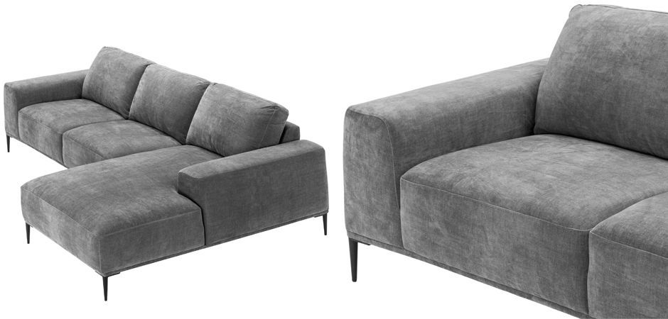 Диван Eichholtz Lounge Sofa Montado grey Диван Eichholtz Lounge Sofa Montado grey - Loft-Concept в Барнауле