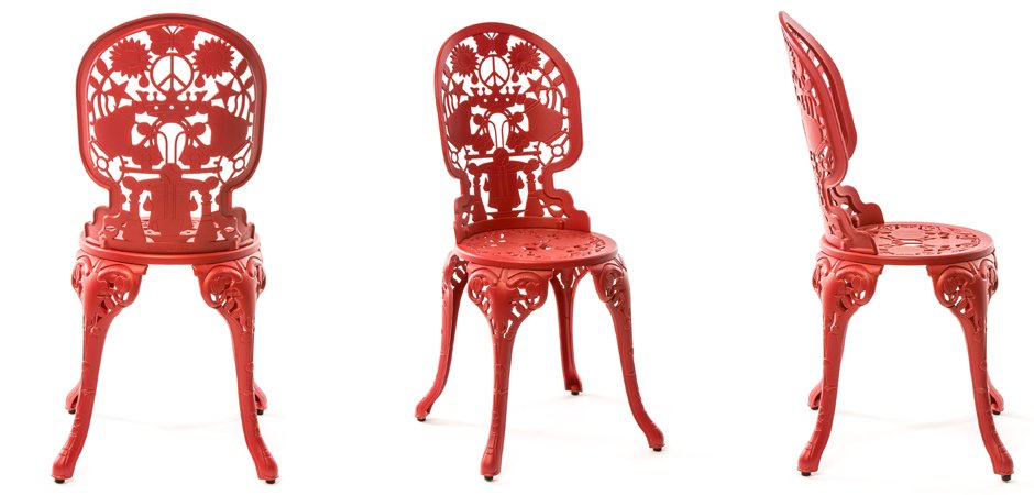 Стул Seletti Industry Collection ALUMINIUM CHAIR – RED Стул Seletti Industry Collection ALUMINIUM CHAIR – RED - Loft-Concept в Барнауле