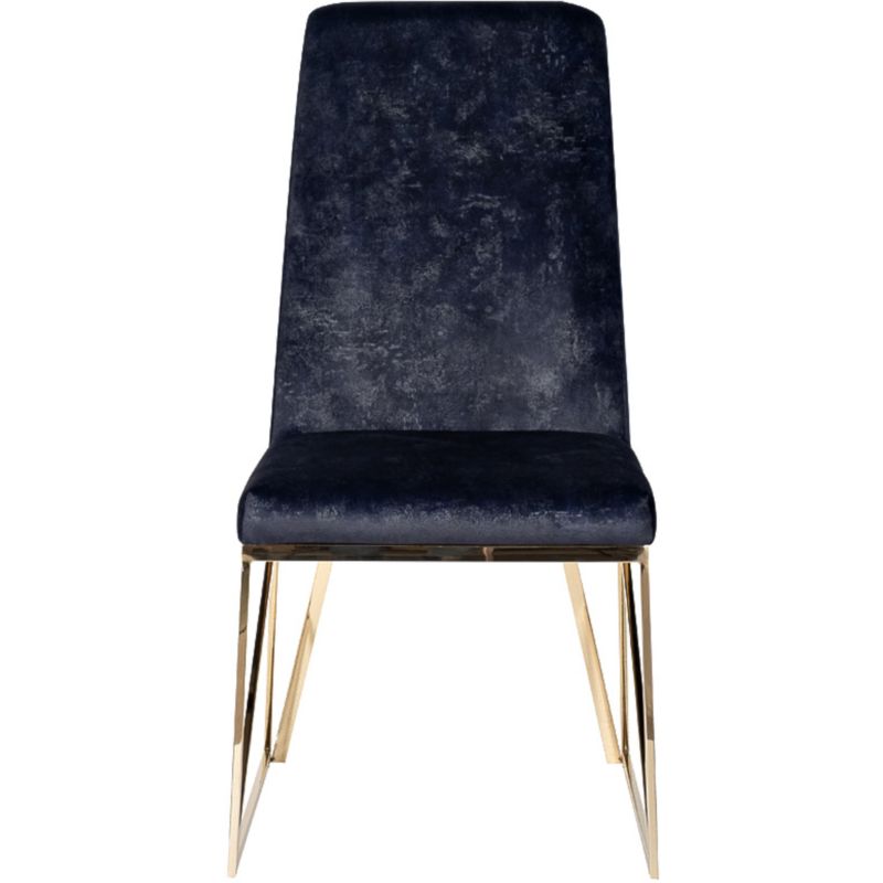 Стул барный Blave DARK BLUE Темно-синий Золотой Стул барный Blave DARK BLUE Темно-синий Золотой в Барнауле | Loft Concept