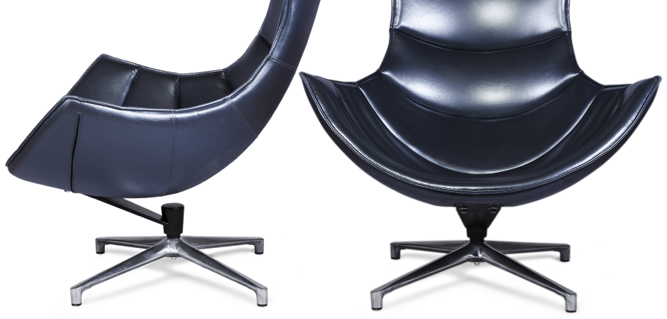 Кресло Shell blue Кресло Shell blue - Loft-Concept в Барнауле