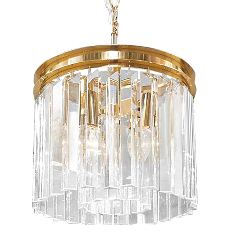 Люстра RH Odeon Chandelier Gold 30 Прозрачное Стекло Золотой Люстра RH Odeon Chandelier Gold 30 Прозрачное Стекло Золотой в Барнауле | Loft Concept