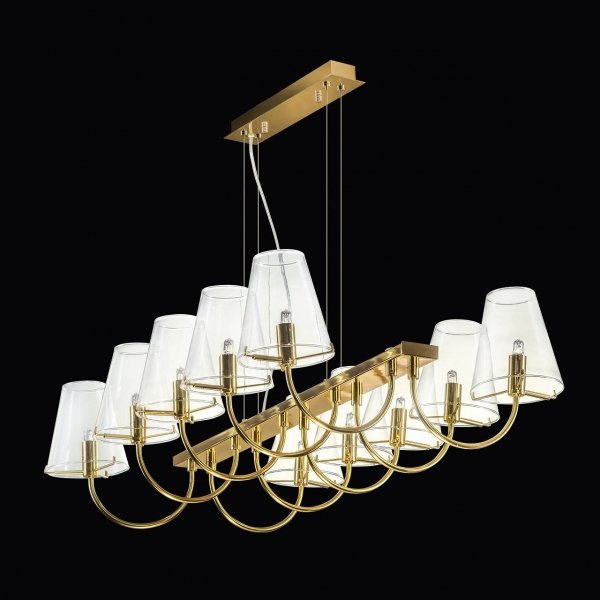 Люстра Imperial Chandelier 10 Глянцевое золото Люстра Imperial Chandelier 10 Глянцевое золото в Барнауле | Loft Concept