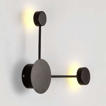 Бра Pin Wall Light 2 Черный в Барнауле | Loft Concept 