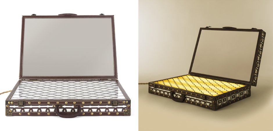 Сундук с подсветкой Lighting Trunk Suitcase Сундук с подсветкой Lighting Trunk Suitcase - Loft-Concept в Барнауле