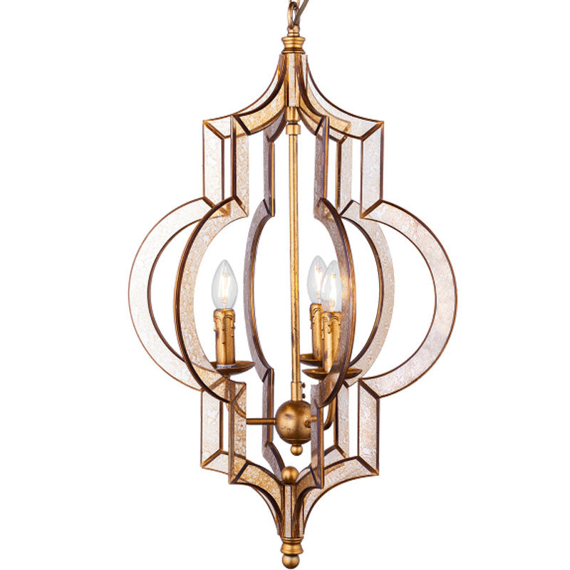 Люстра Manosque Chandelier Золотой Люстра Manosque Chandelier Золотой в Барнауле | Loft Concept