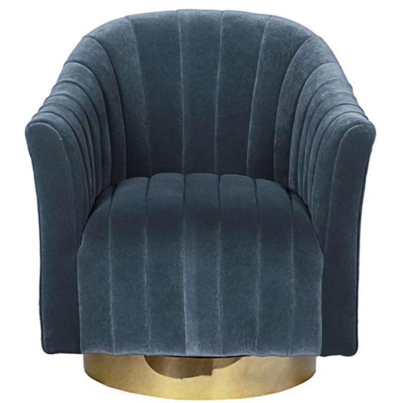 Кресло Civic Space BLUE VELOUR Голубой Кресло Civic Space BLUE VELOUR Голубой в Барнауле | Loft Concept