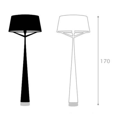 Торшер Axis S71 Black в Барнауле
