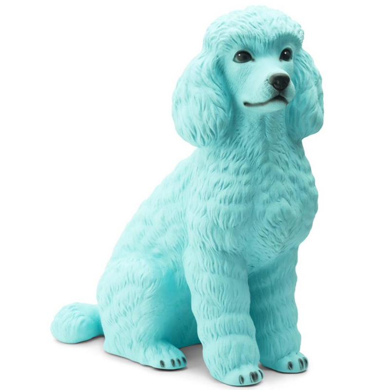 Статуэтка Abhika Poodle Bisc. Turquoise Бирюзовый Статуэтка Abhika Poodle Bisc. Turquoise Бирюзовый в Барнауле | Loft Concept