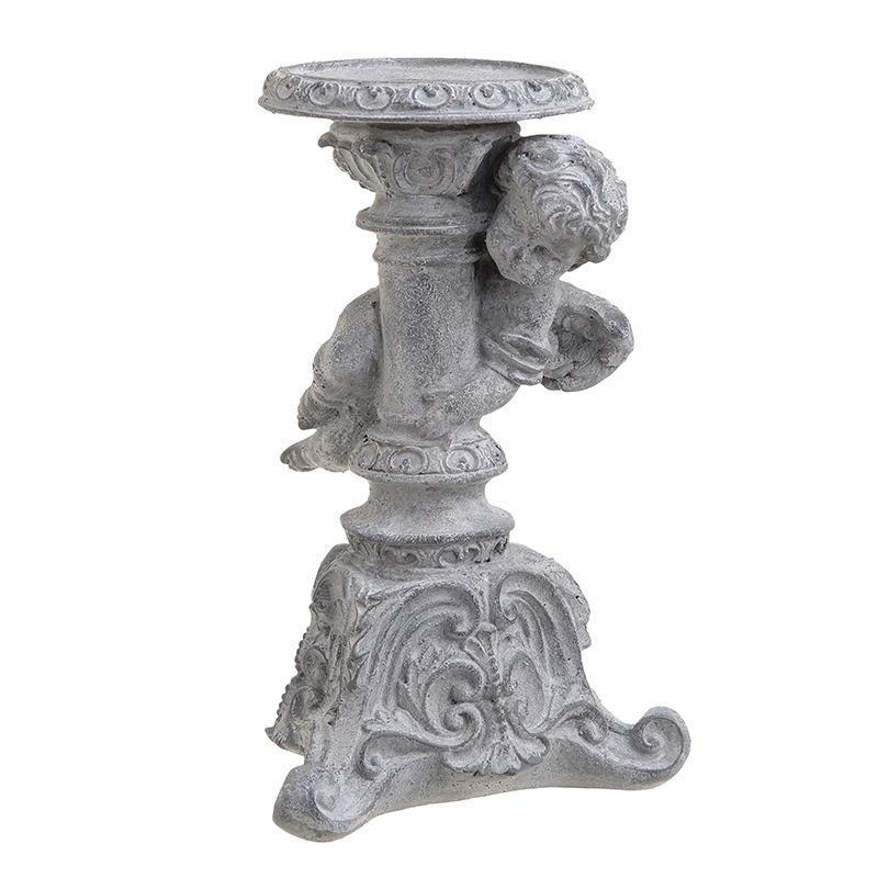 Подсвечник Angel Candlestick Серый Подсвечник Angel Candlestick Серый в Барнауле | Loft Concept