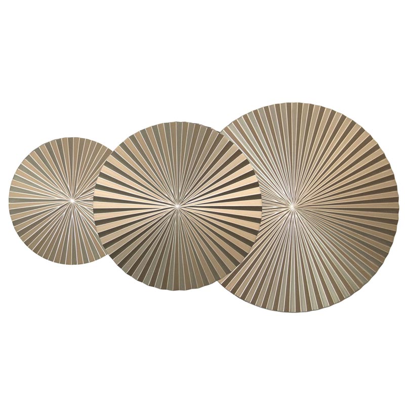 Арт-объект Apollo Champagne Wall Plaque Disc 3 Золотой Шампань Арт-объект Apollo Champagne Wall Plaque Disc 3 Золотой Шампань в Барнауле | Loft Concept