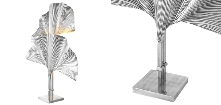 Настольная лампа Table Lamp Las Palmas Silver Настольная лампа Table Lamp Las Palmas Silver - Loft-Concept в Барнауле