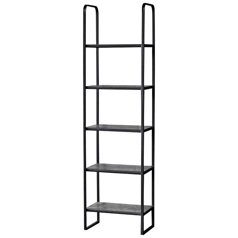 Стеллаж Ayman Graphite Industrial Metal Rust Rack Черный Дерево Серый Стеллаж Ayman Graphite Industrial Metal Rust Rack Черный Дерево Серый в Барнауле | Loft Concept