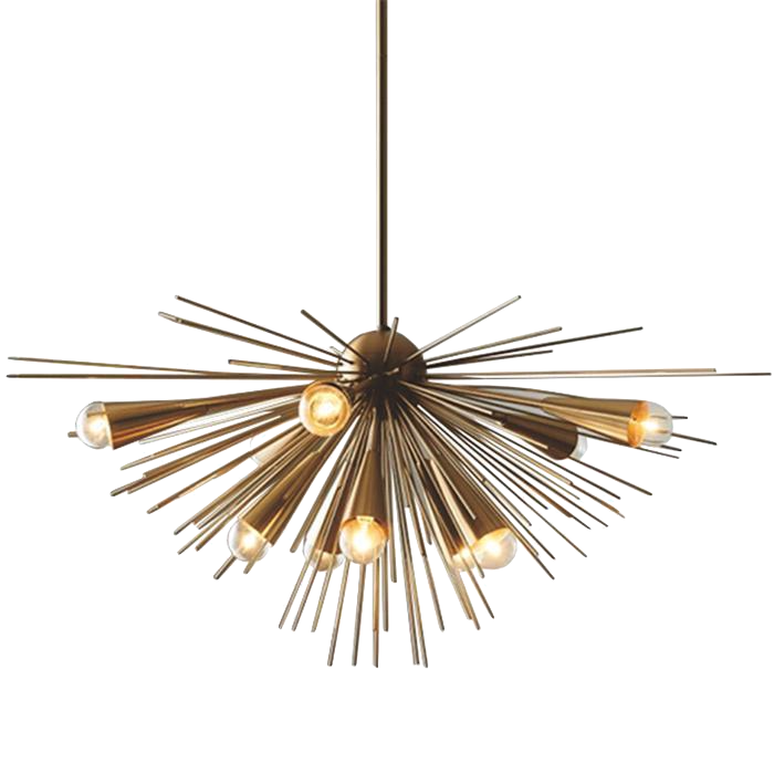 Люстра Luxury Copper Metal Thorn Pendant Lights Латунь в Барнауле | Loft Concept 