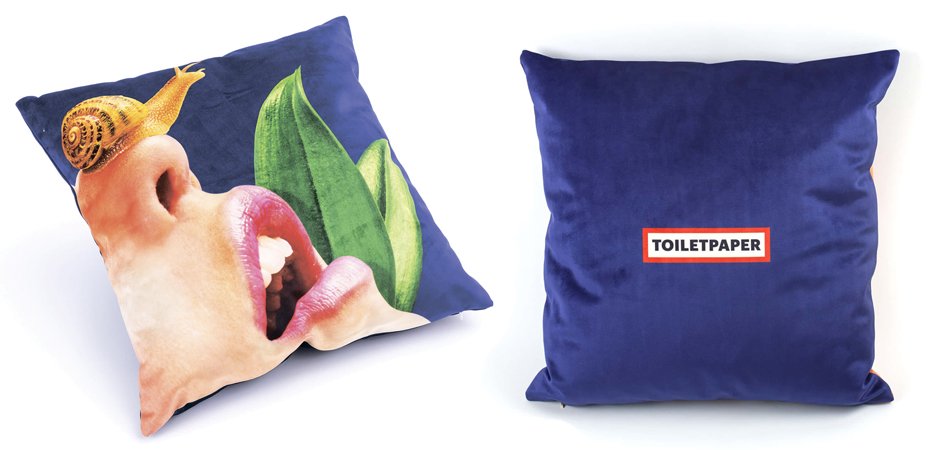 Подушка Seletti Cushion Snail Toiletpaper Подушка Seletti Cushion Snail Toiletpaper - Loft-Concept в Барнауле