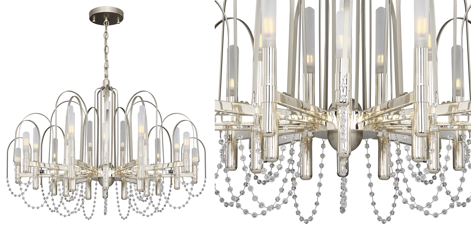 Люстра Perrine Chandelier 93 - фото