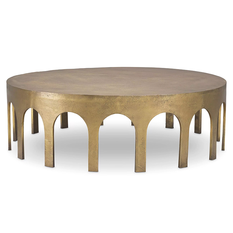 Кофейный стол Eichholtz Coffee Table Gardini Латунь Винтажная латунь Кофейный стол Eichholtz Coffee Table Gardini Латунь Винтажная латунь в Барнауле | Loft Concept
